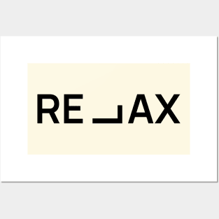 Relax Posters and Art